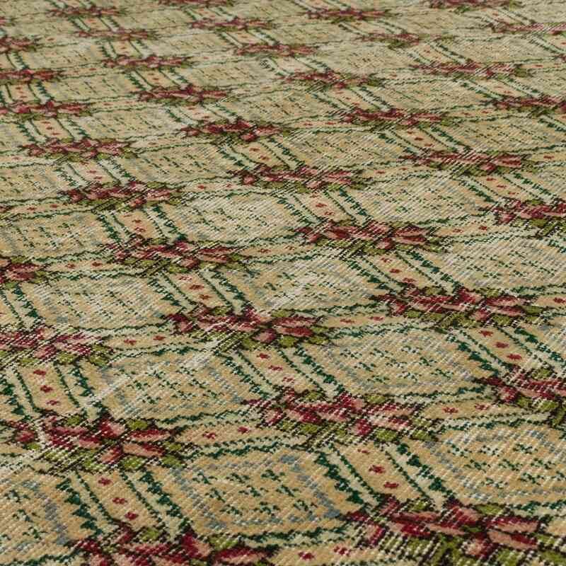 Alfombra Vintage Turca Anudada a Mano - 163 cm x 265 cm - K0063608