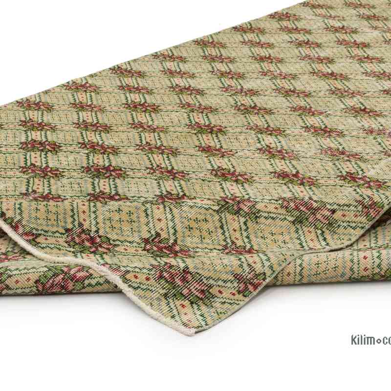 Alfombra Vintage Turca Anudada a Mano - 163 cm x 265 cm - K0063608