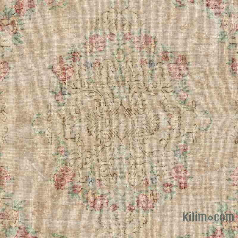 Vintage Turkish Hand-Knotted Rug - 5' 5" x 9'  (65" x 108") - K0063610