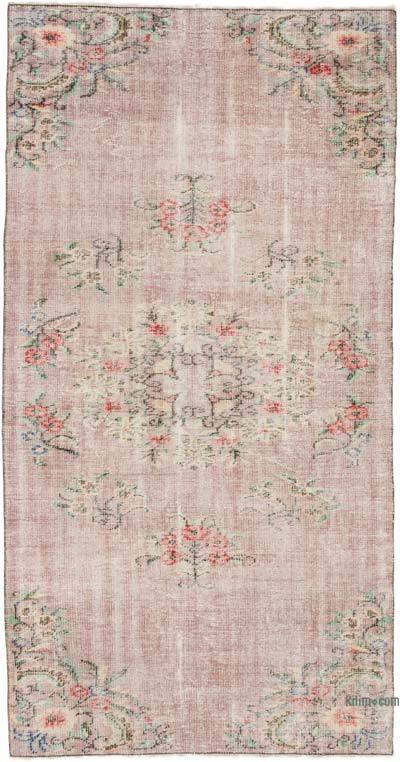 Vintage Turkish Hand-Knotted Rug - 4' 5" x 8' 6" (53 in. x 102 in.)