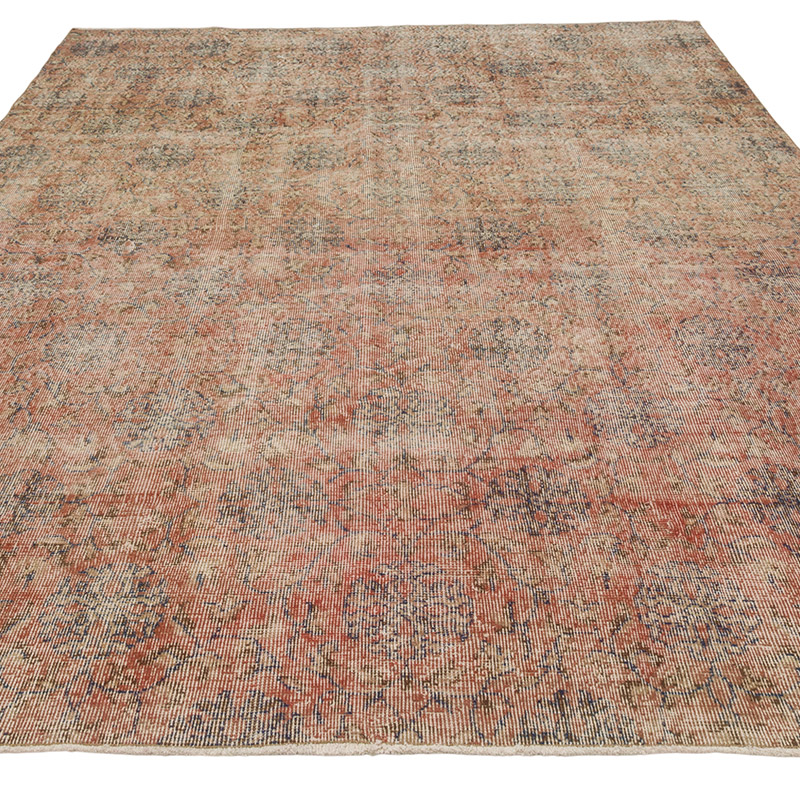 Alfombra Vintage Turca Anudada a Mano - 205 cm x 290 cm - K0063615