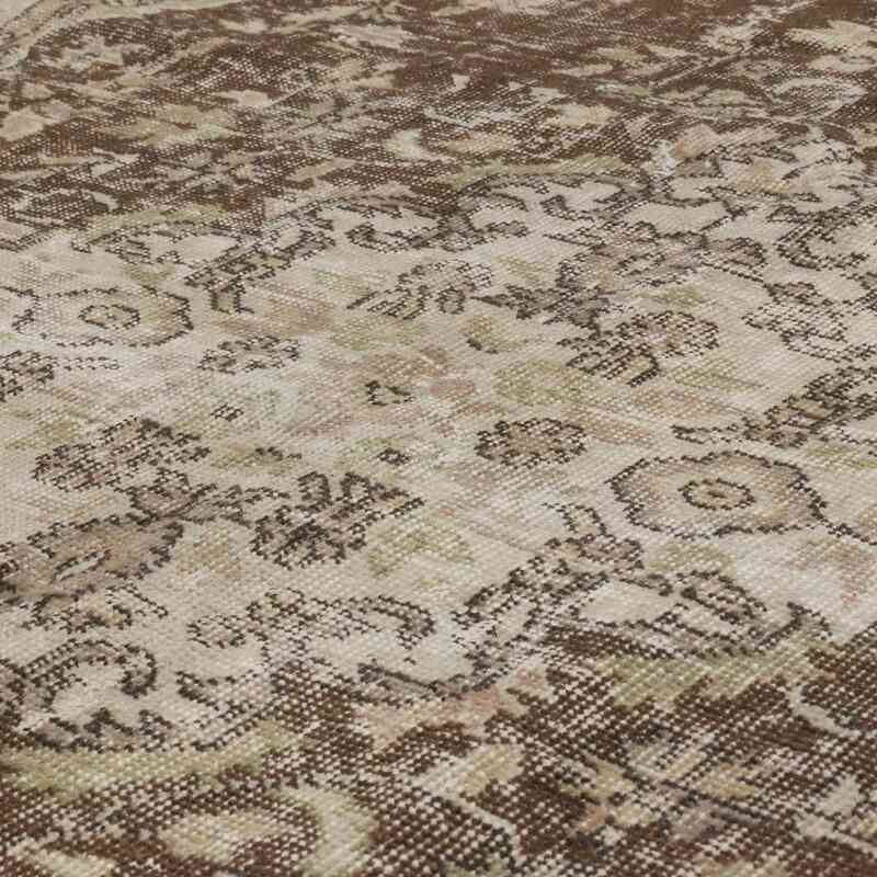Alfombra Vintage Turca Anudada a Mano - 141 cm x 254 cm - K0063619