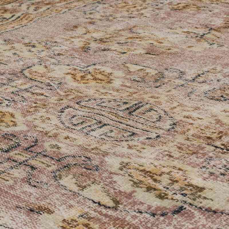 Alfombra Vintage Turca Anudada a Mano - 181 cm x 261 cm - K0063643
