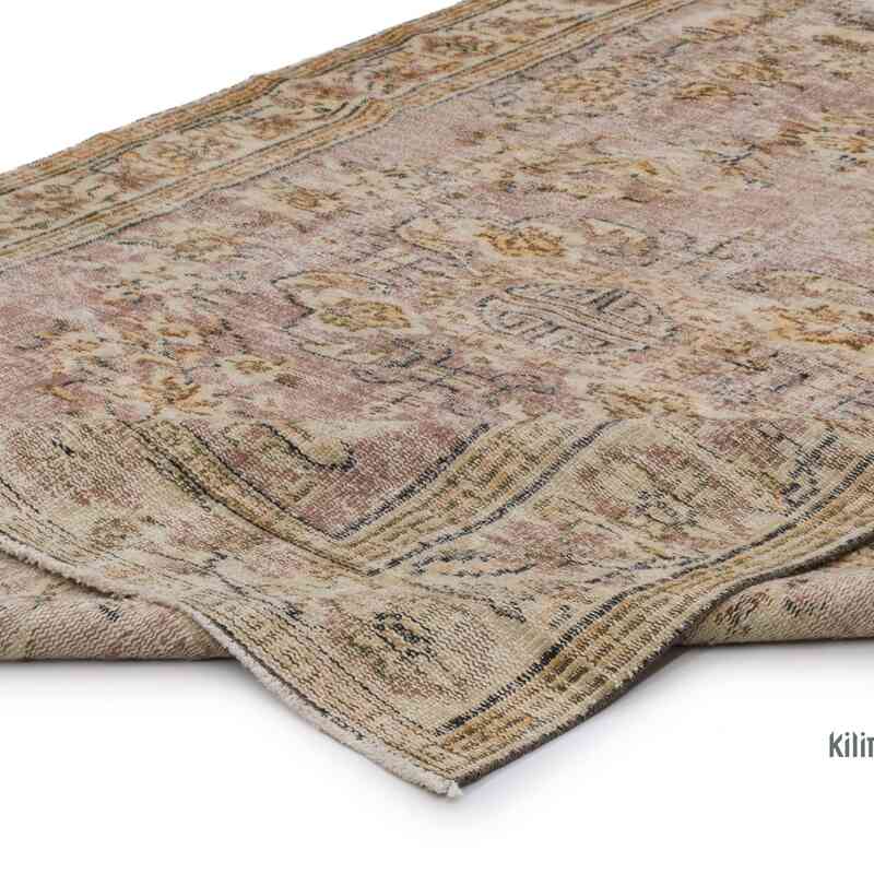 Alfombra Vintage Turca Anudada a Mano - 181 cm x 261 cm - K0063643