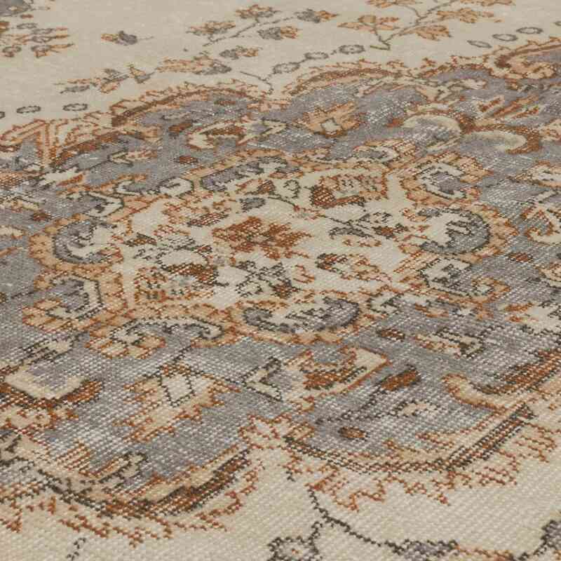 Alfombra Vintage Turca Anudada a Mano - 169 cm x 276 cm - K0063644