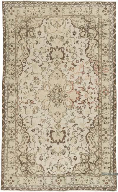 Alfombra Vintage Turca Anudada a Mano - 181 cm x 295 cm