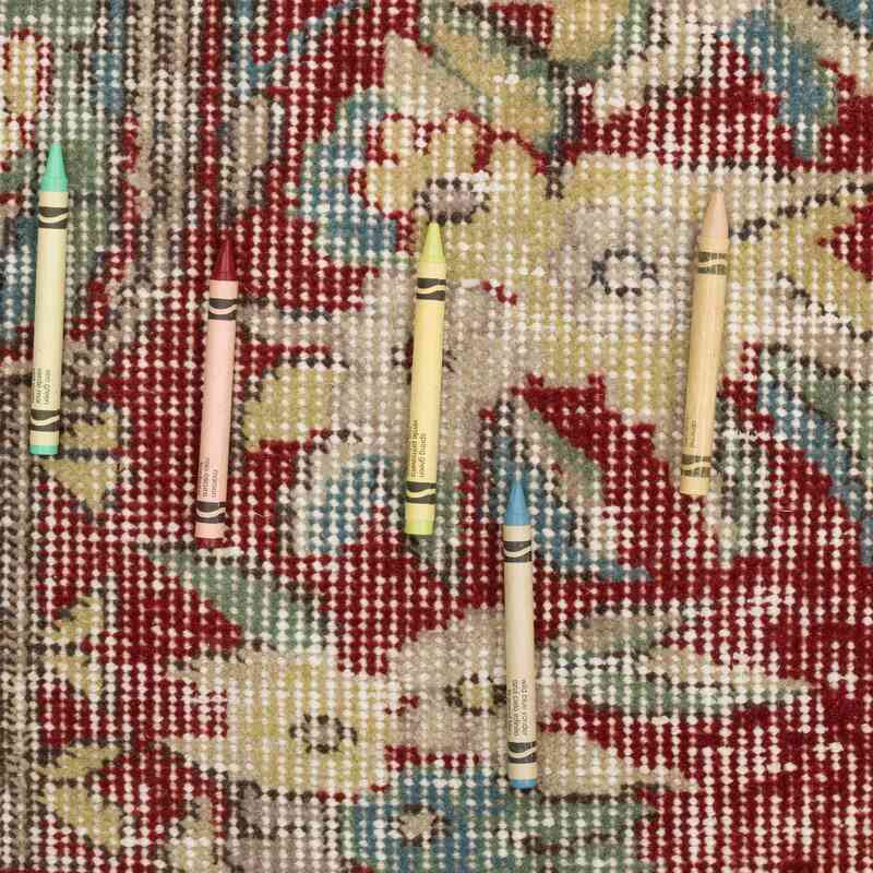 Alfombra Vintage Turca Anudada a Mano - 144 cm x 196 cm - K0063646
