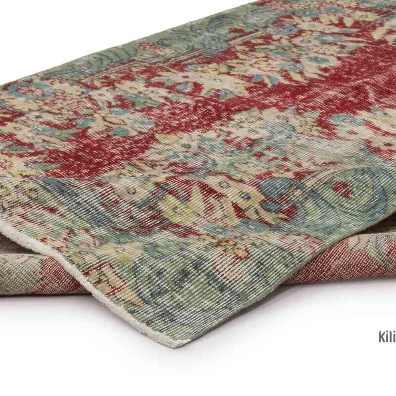 Alfombra Vintage Turca Anudada a Mano - 144 cm x 196 cm - K0063646