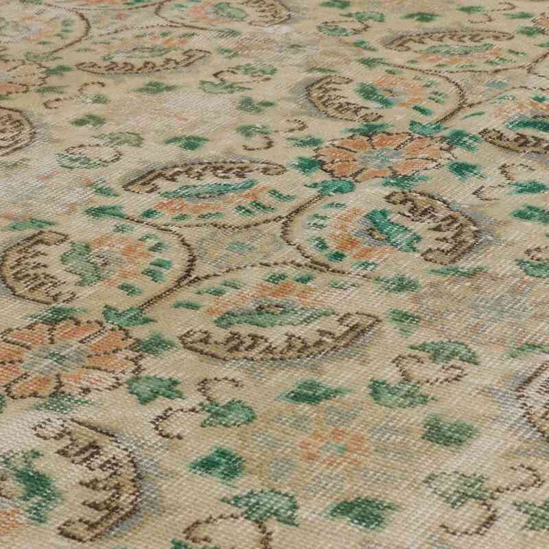 Vintage Turkish Hand-Knotted Rug - 5' 4" x 9' 2" (64" x 110") - K0063652