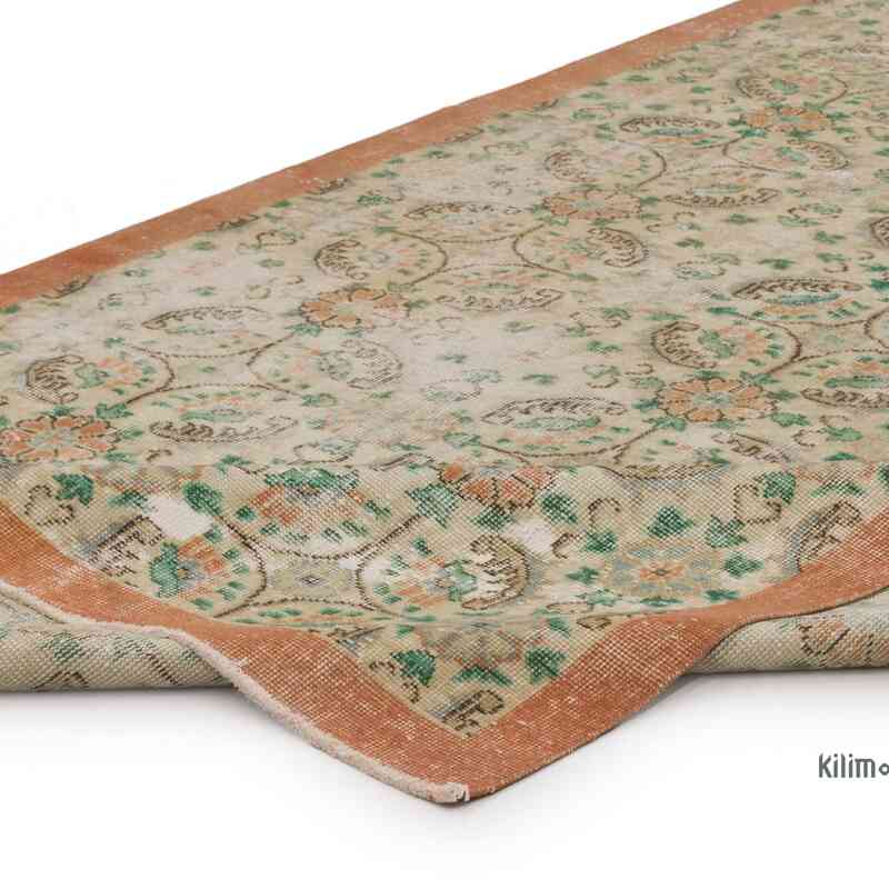 Vintage Turkish Hand-Knotted Rug - 5' 4" x 9' 2" (64" x 110") - K0063652