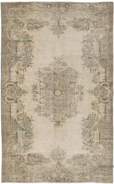 Vintage Turkish Hand-Knotted Rug - 5' 5" x 8' 7" (65 in. x 103 in.)