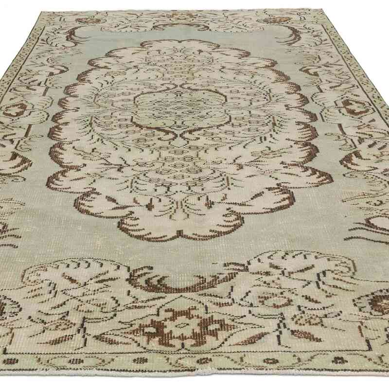 Alfombra Vintage Turca Anudada a Mano - 168 cm x 271 cm - K0063658