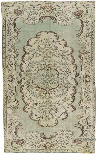 Alfombra Vintage Turca Anudada a Mano - 168 cm x 271 cm