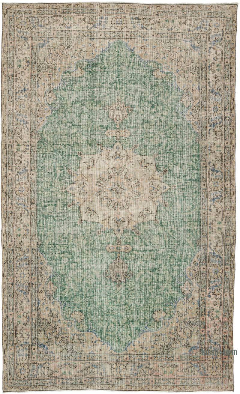 Vintage Turkish Hand-Knotted Rug - 5' 4" x 8' 10" (64" x 106") - K0063664