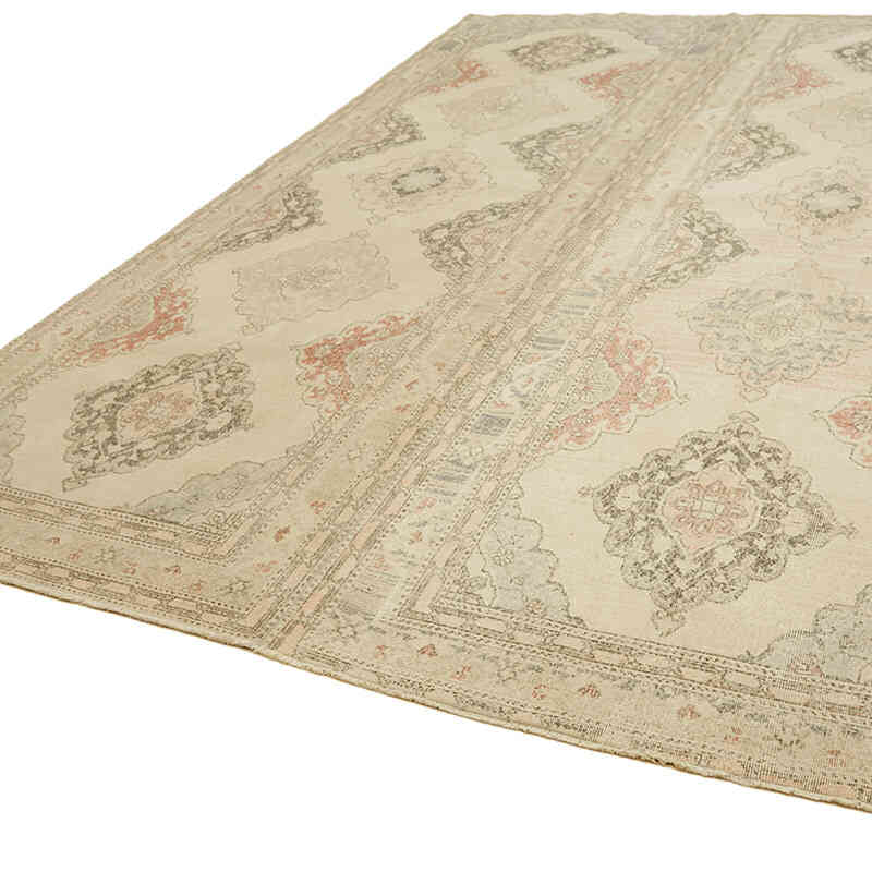 Vintage Turkish Hand-Knotted Rug - 9' 3" x 13' 3" (111" x 159") - K0063689