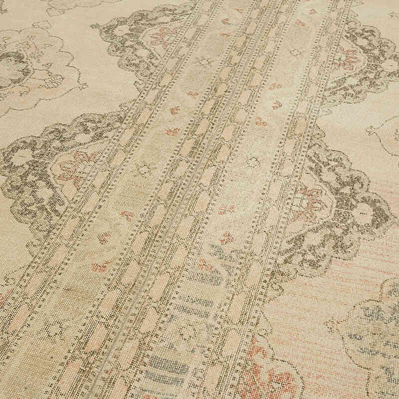 Vintage Turkish Hand-Knotted Rug - 9' 3" x 13' 3" (111" x 159") - K0063689
