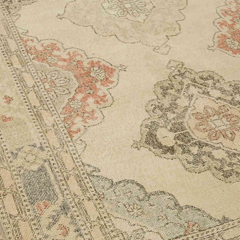 Vintage Turkish Hand-Knotted Rug - 9' 3" x 13' 3" (111" x 159") - K0063689