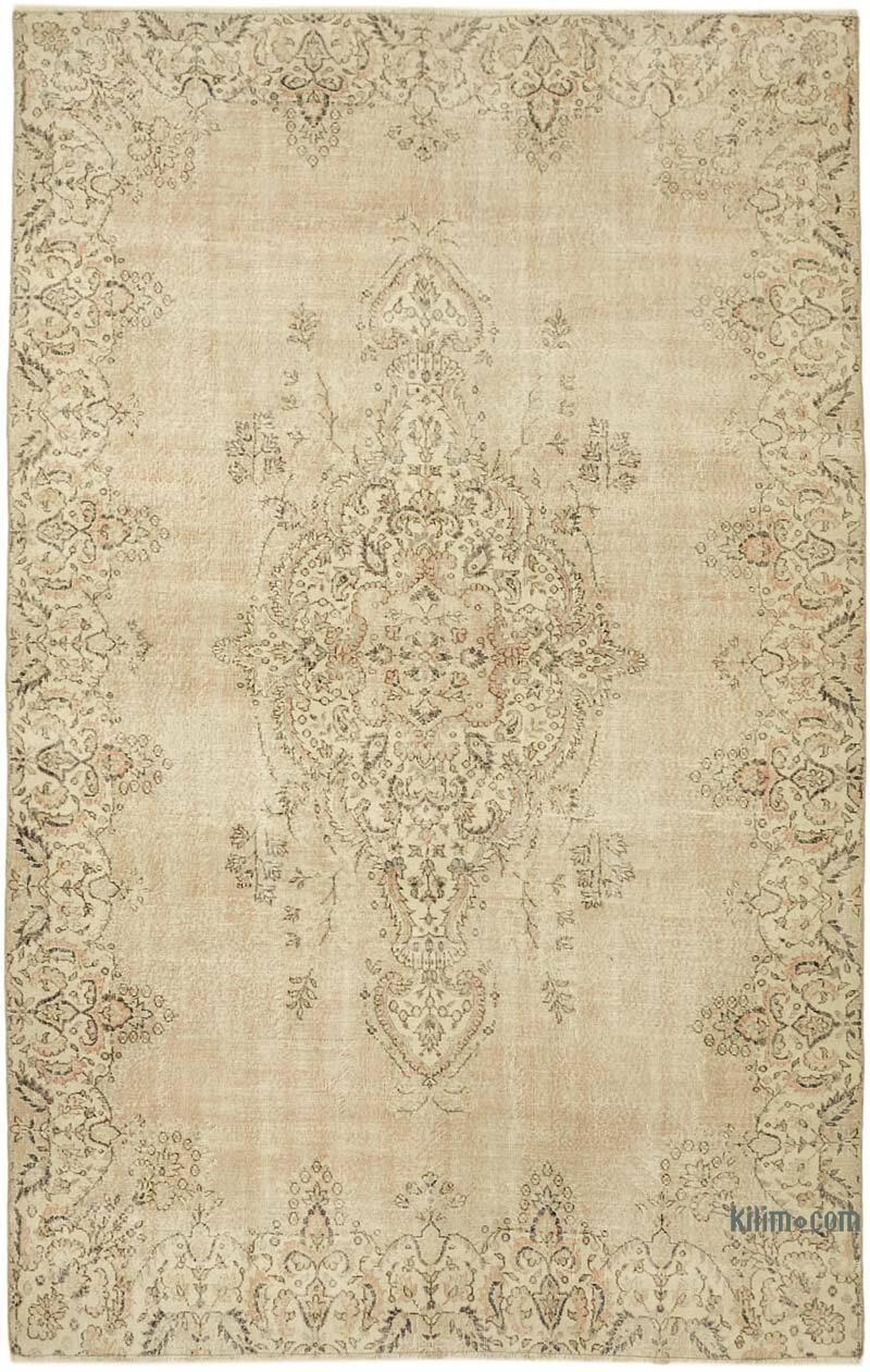 Vintage Turkish Hand-Knotted Rug - 7' 10" x 12' 2" (94" x 146") - K0063691