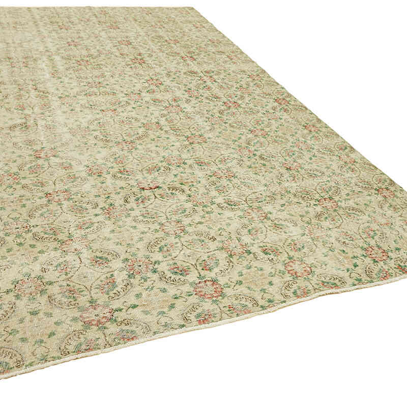 Vintage Turkish Hand-Knotted Rug - 7' 10" x 11' 8" (94" x 140") - K0063692
