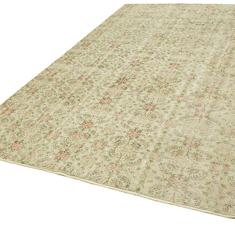 Vintage Turkish Hand-Knotted Rug - 7' 10" x 11' 8" (94" x 140") - K0063692