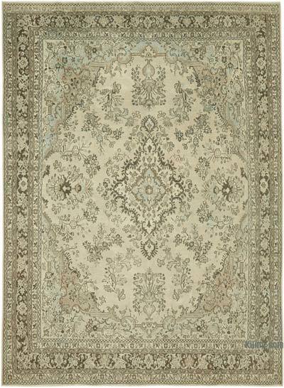 Vintage Turkish Hand-Knotted Rug - 9' 9" x 13' 3" (117 in. x 159 in.)