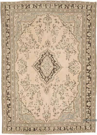 Vintage Hand-Knotted Persian Rug - 8' 1" x 11' 4" (97 in. x 136 in.)