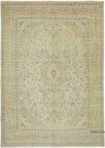 Vintage Hand-Knotted Persian Rug - 9' 2" x 12' 9" (110 in. x 153 in.)