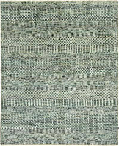 New Hand-Knotted Rug - 8'  x 9' 8" (96 in. x 116 in.)