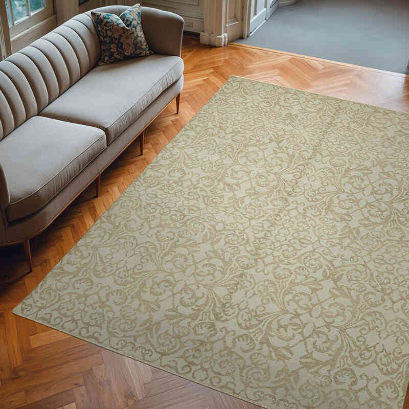 New Hand-Knotted Rug - 8' 1" x 10' 6" (97" x 126") - K0063764