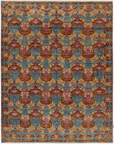 New Hand-Knotted Rug - 8'  x 9' 10" (96 in. x 118 in.)