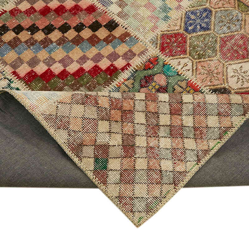 Patchwork El Dokuma Halı - 250 cm x 300 cm - K0063775