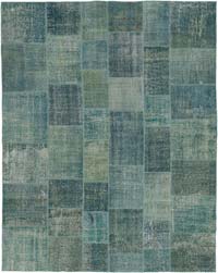 Alfombra Turca de Retazos - 238 cm x 300 cm