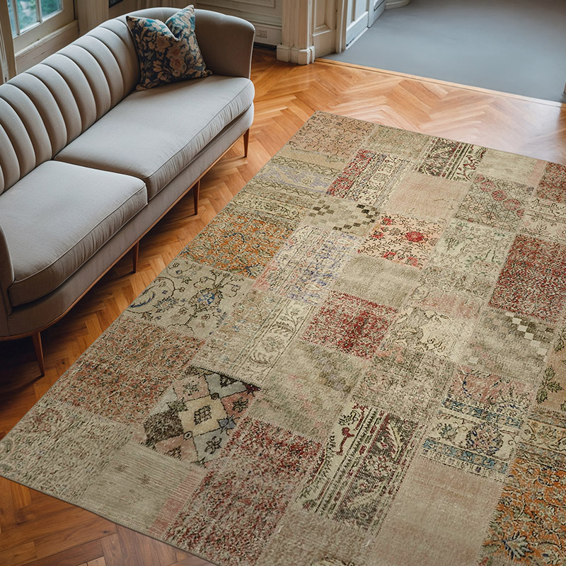 Alfombra Turca de Retazos - 250 cm x 300 cm - K0063795