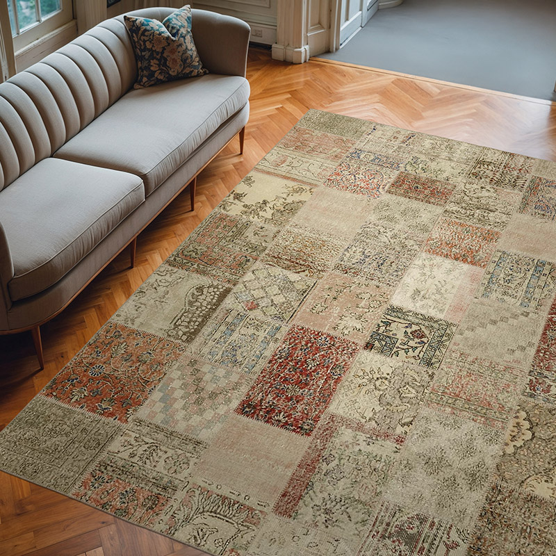 Alfombra Turca de Retazos - 250 cm x 300 cm - K0063798