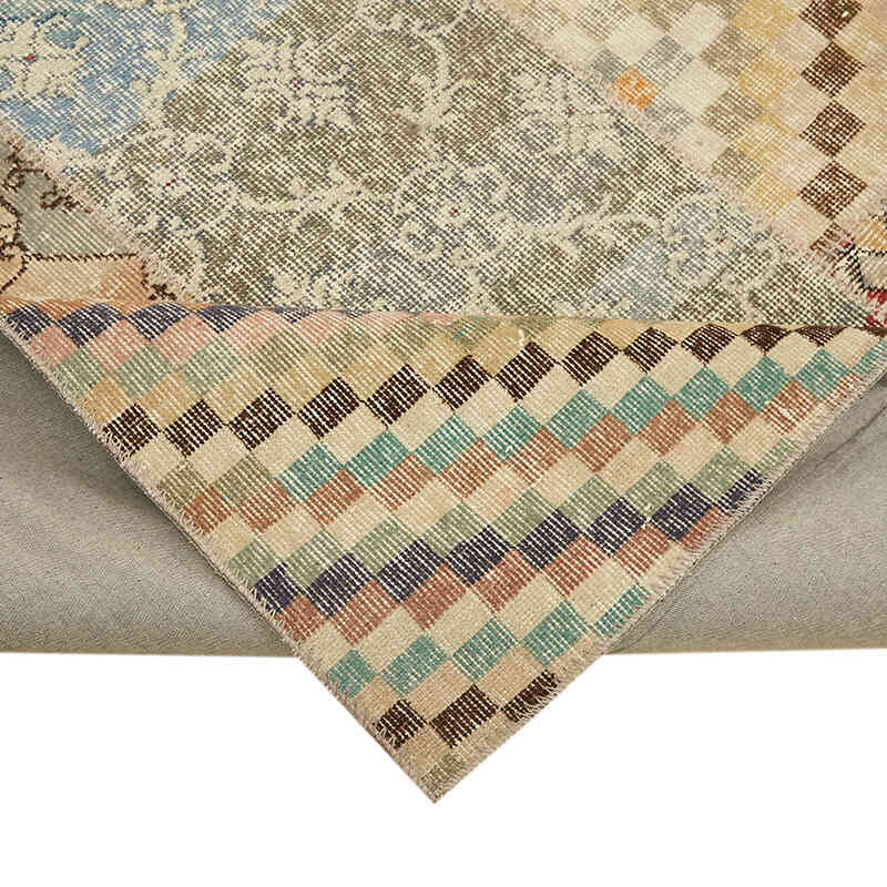 Patchwork El Dokuma Halı - 250 cm x 300 cm - K0063801