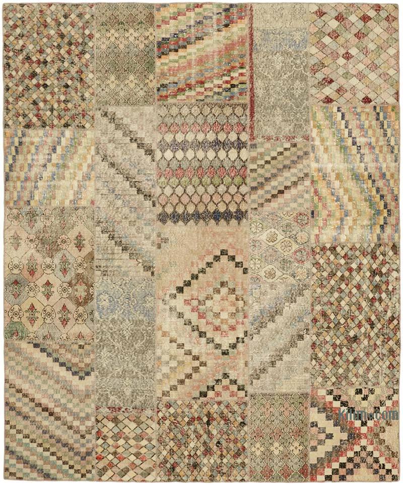 Patchwork El Dokuma Halı - 250 cm x 300 cm - K0063801