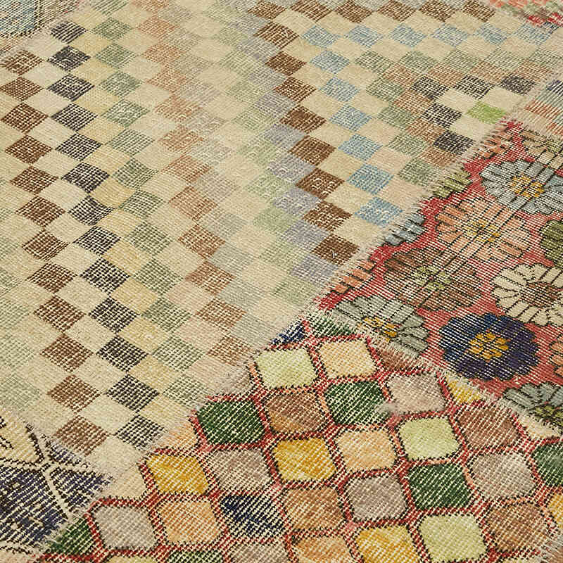 Patchwork El Dokuma Halı - 250 cm x 300 cm - K0063803