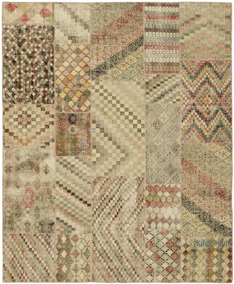 Patchwork El Dokuma Halı - 250 cm x 300 cm - K0063803