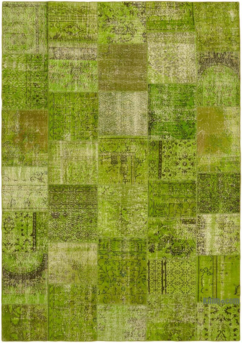 Patchwork El Dokuma Halı - 251 cm x 351 cm - K0063815