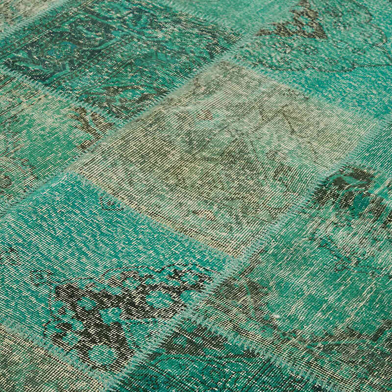 Patchwork El Dokuma Halı - 252 cm x 347 cm - K0063822