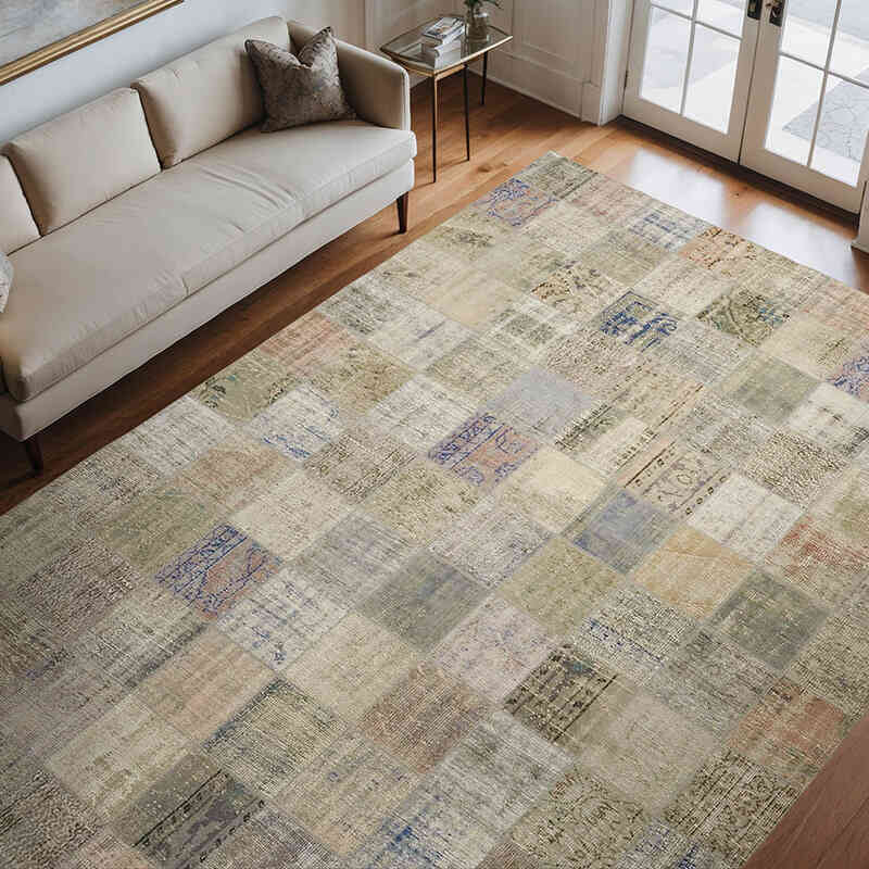 Alfombra Turca de Retazos - 260 cm x 355 cm - K0063825