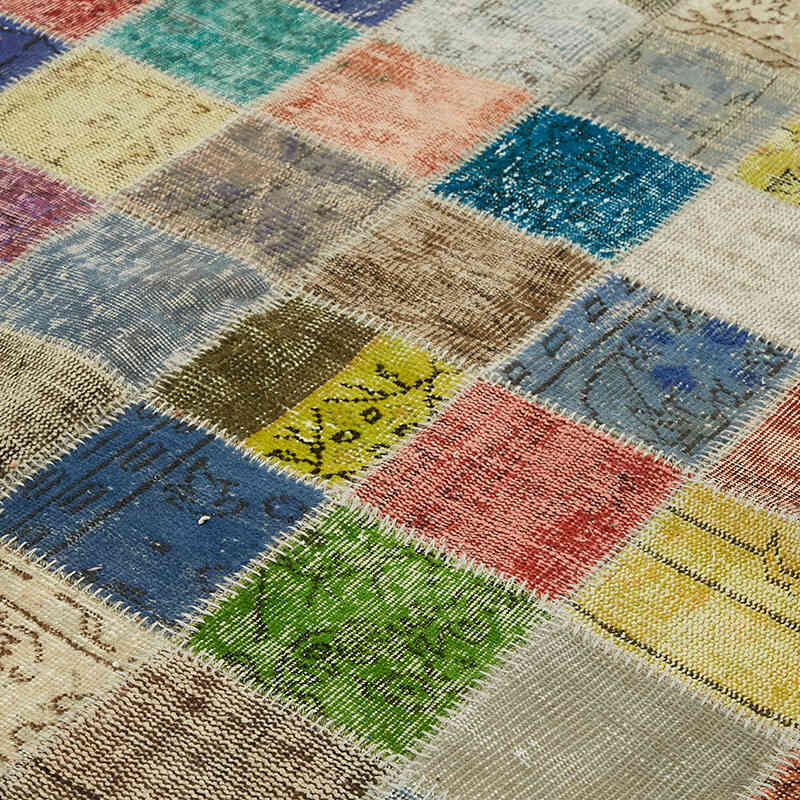 Patchwork El Dokuma Halı - 260 cm x 344 cm - K0063828