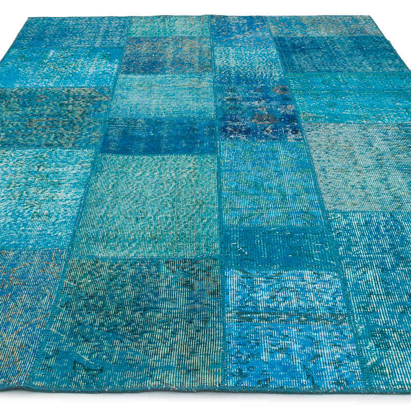 Patchwork El Dokuma Halı - 170 cm x 244 cm - K0063833