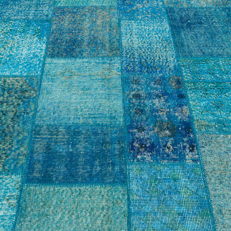 Patchwork El Dokuma Halı - 170 cm x 244 cm - K0063833