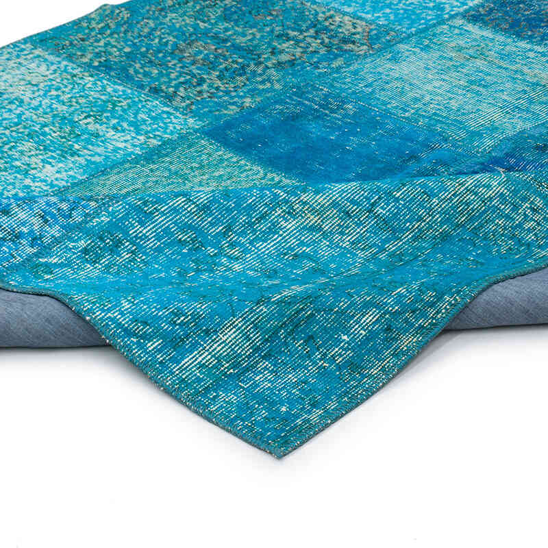 Patchwork El Dokuma Halı - 170 cm x 244 cm - K0063833