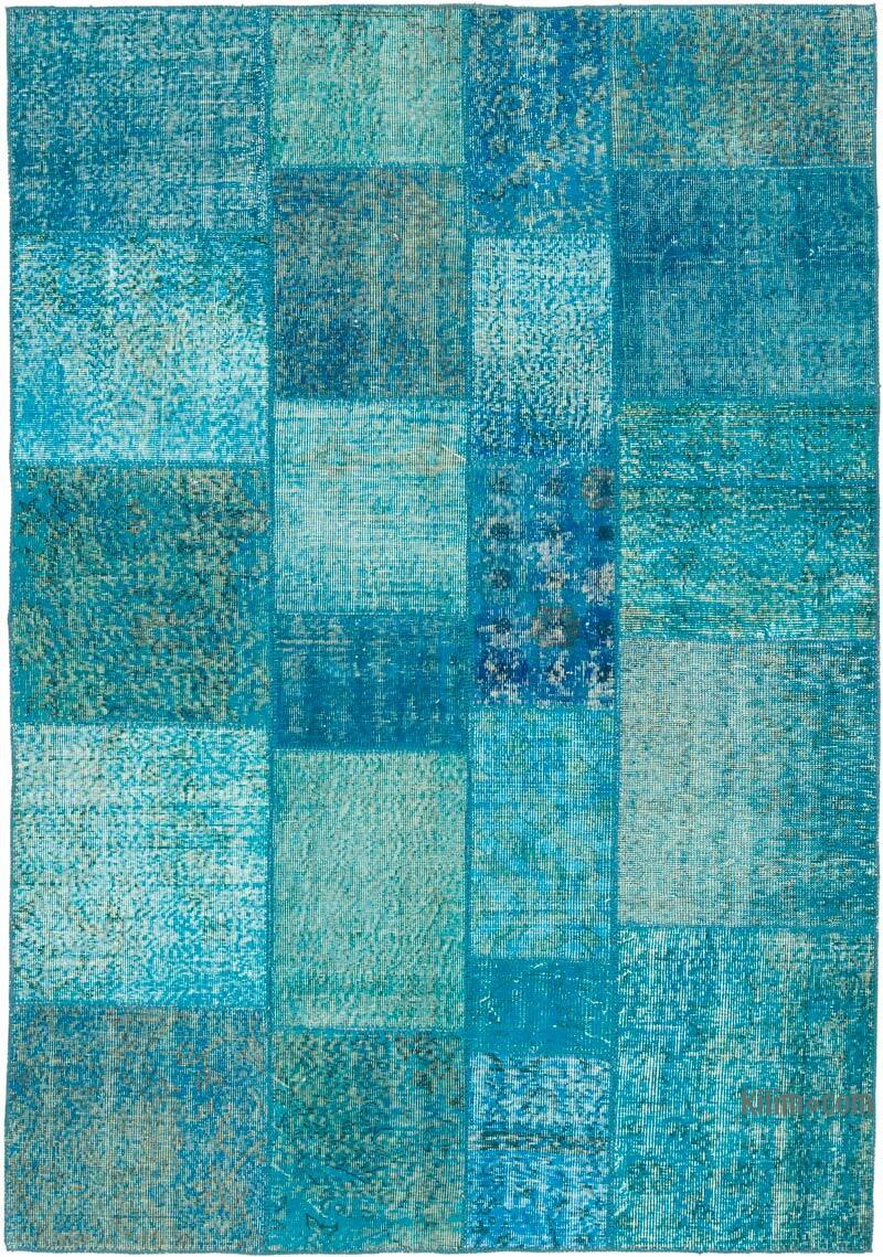 Patchwork El Dokuma Halı - 170 cm x 244 cm - K0063833