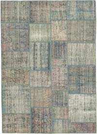 Patchwork El Dokuma Halı - 175 cm x 244 cm