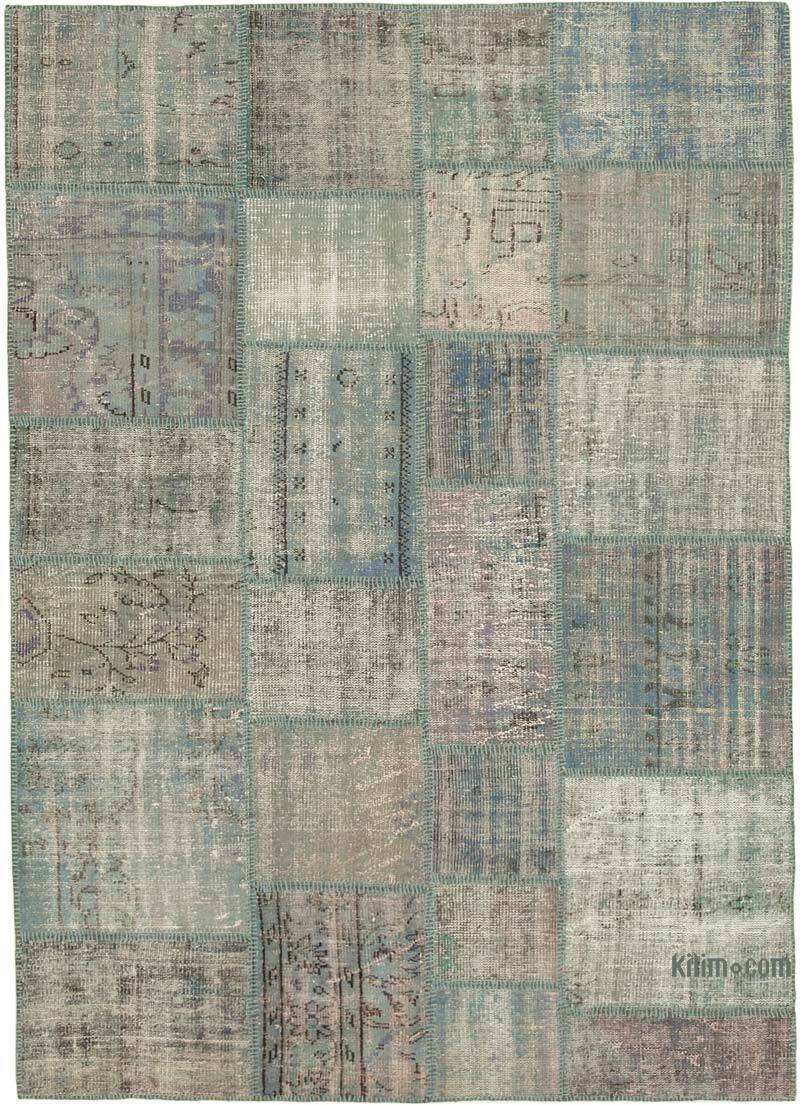Patchwork El Dokuma Halı - 175 cm x 244 cm - K0063836