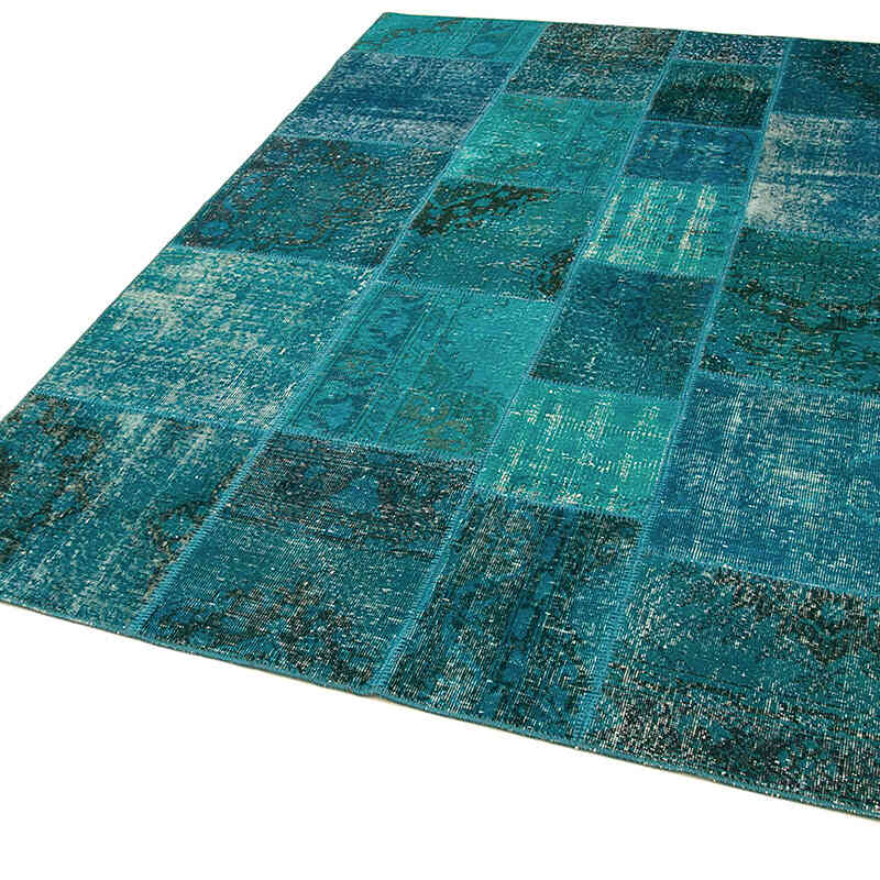Patchwork El Dokuma Halı - 170 cm x 239 cm - K0063841