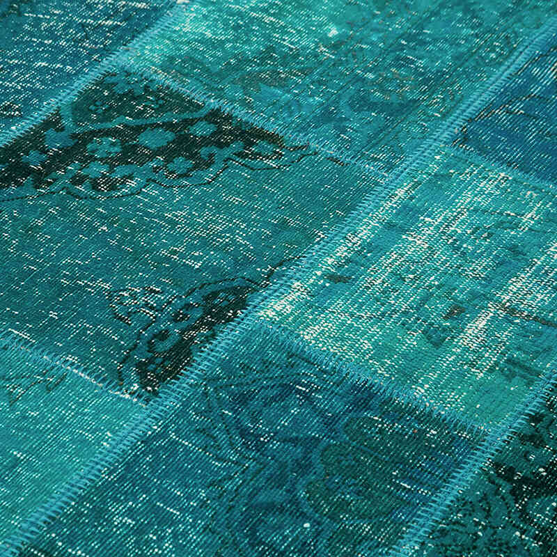 Patchwork El Dokuma Halı - 170 cm x 239 cm - K0063841